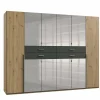 Kleerkast Denver 270cm - decor - artisanale eik & grafiet
