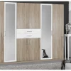 Kleerkast Diver 270cm - decor - sonoma eik & wit