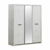 Kleerkast Elvis 173cm - decor - witte eik