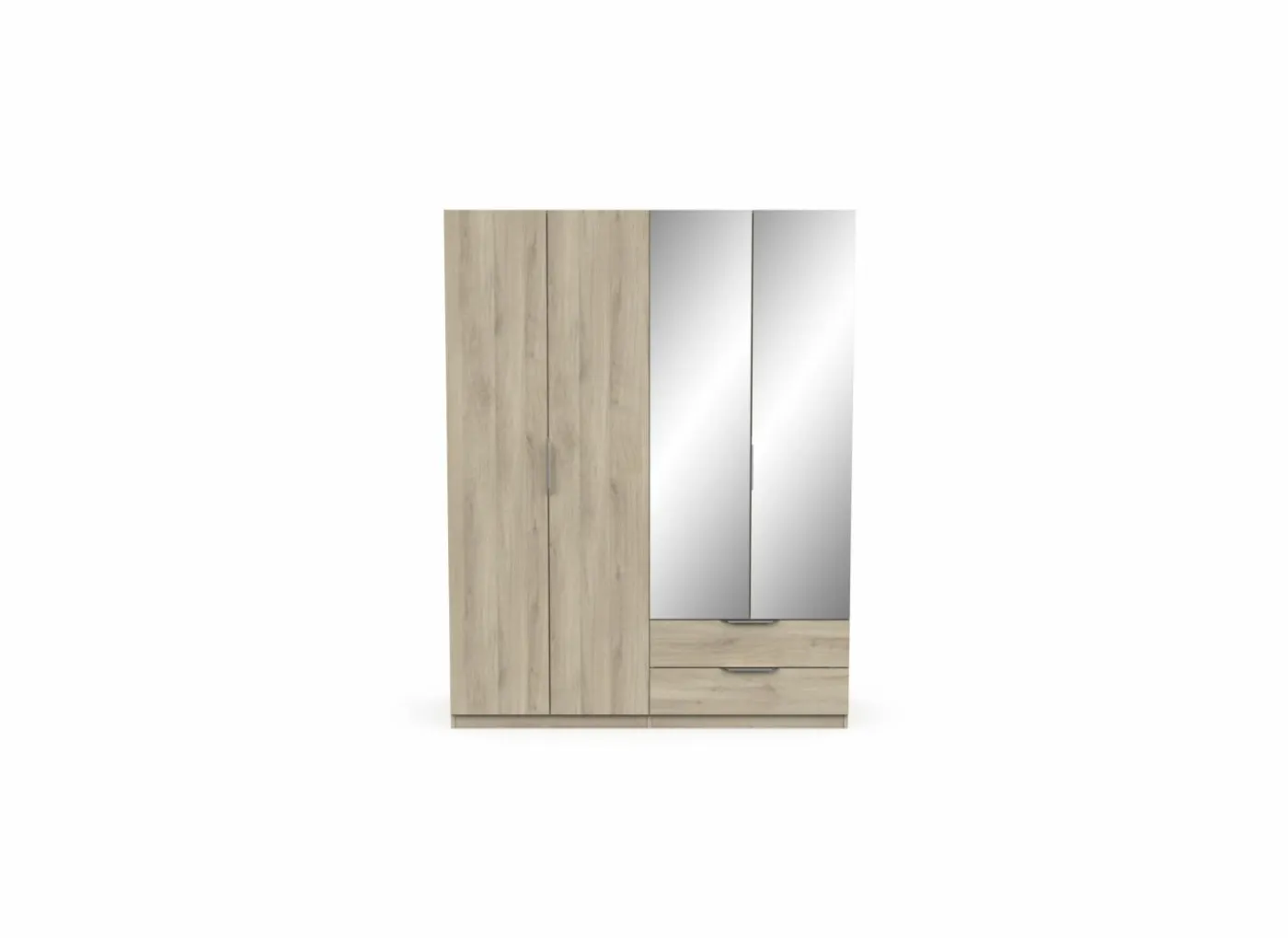 Kleerkast Ghost 157cm - decor - kronberg eik