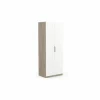 Kleerkast Ghost 79cm - decor - kronberg eik & wit