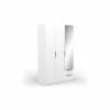 Kleerkast Ghost 119cm - decor - wit
