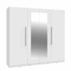 Kleerkast Helen 228cm - decor - wit