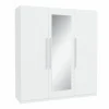 Kleerkast Helen  181cm - decor - wit