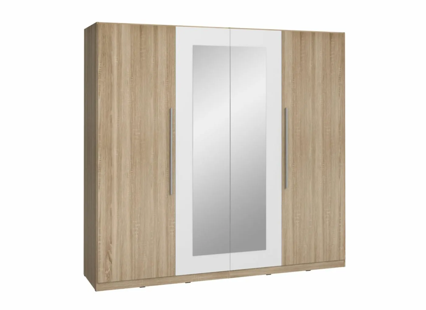 Kleerkast Helen 228cm - decor - sonoma eik & wit
