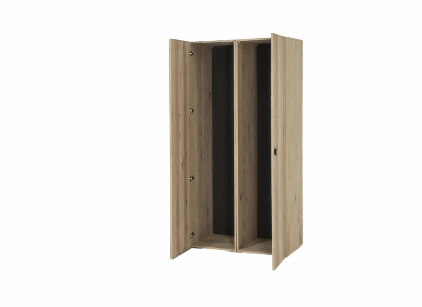 Kleerkast Holmes 100cm - MDF - eik