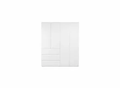 Kleerkast Image 160cm - melamine - wit