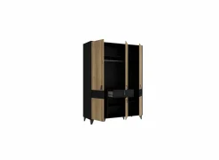 Kleerkast Lya 153cm - decor - cabezone oak & mauvella oak