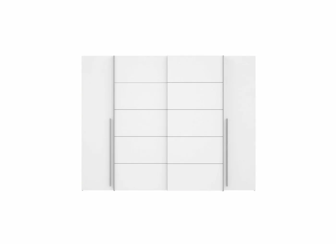 Kleerkast Narago 270cm - decor - wit