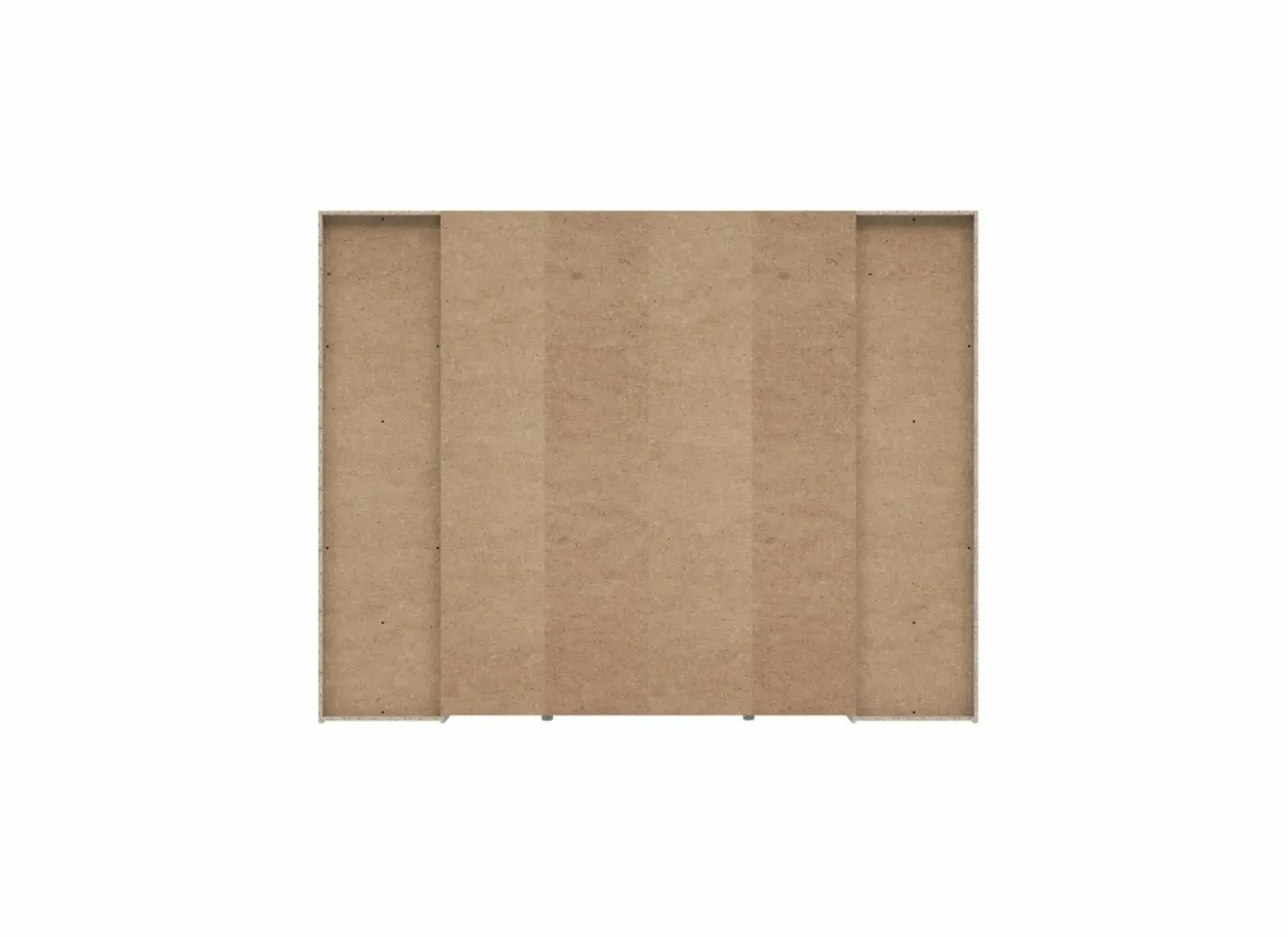 Kleerkast Narago 270cm - decor - wit