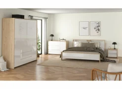 Kleerkast Next 197x58x202cm - decor - wit & jackson hickory