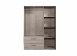 Kleerkast Orleans 145cm decor - eik