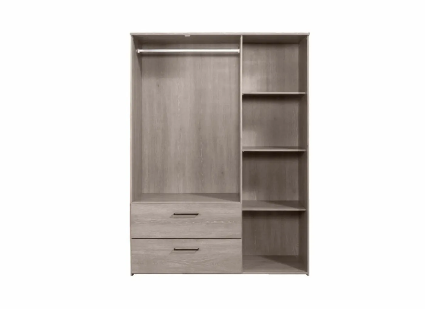 Kleerkast Orleans 145cm decor - eik