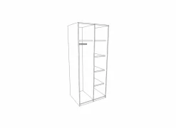 Kleerkast Paris 97cm