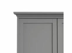Kleerkast Paris 181cm - decor - mat grijs