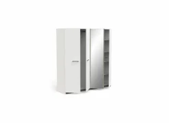Kleerkast Watson 178cm - decor - kronberg eik & wit