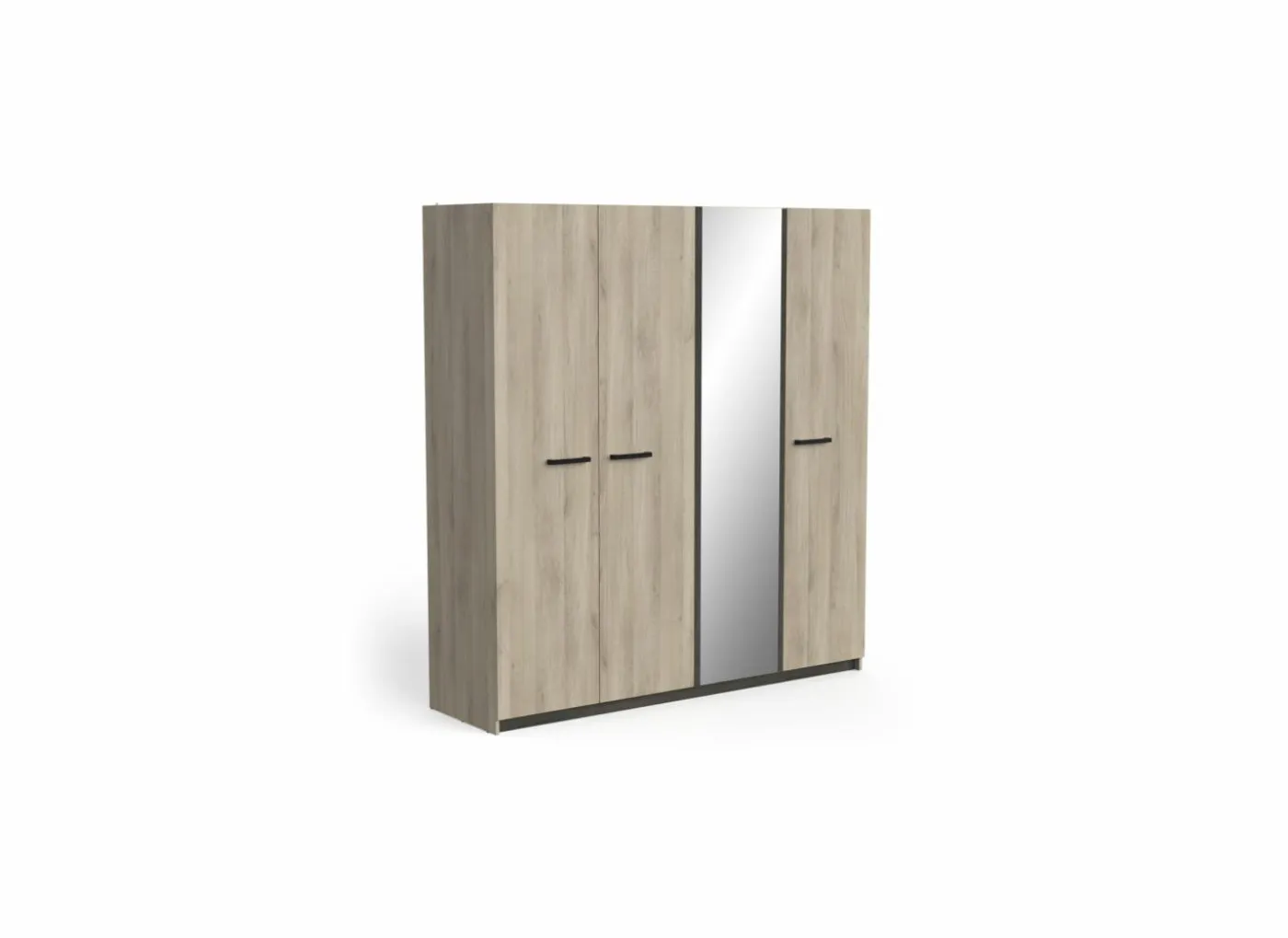 Kleerkast Watson 178cm - decor - kronberg eik & waterford eik