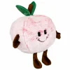 Knuffel Perzik H20cm - stof - peachy roze