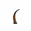 Koehoorn op hout H45cm