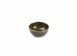 Kom Cirro Ø10cm - porselein - groen