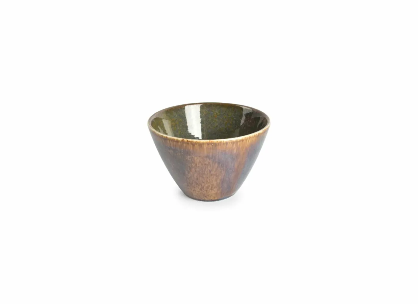 Kom Cirro Ø12cm - porselein - groen