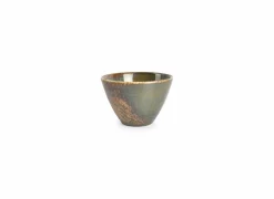 Kom Cirro Ø10cm - porselein - groen