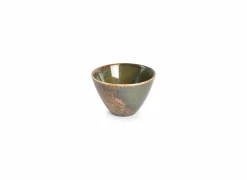 Kom Cirro Ø10cm - porselein - groen