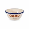 Kom Good Time Ø14x6,5cm - metaal - multicolor