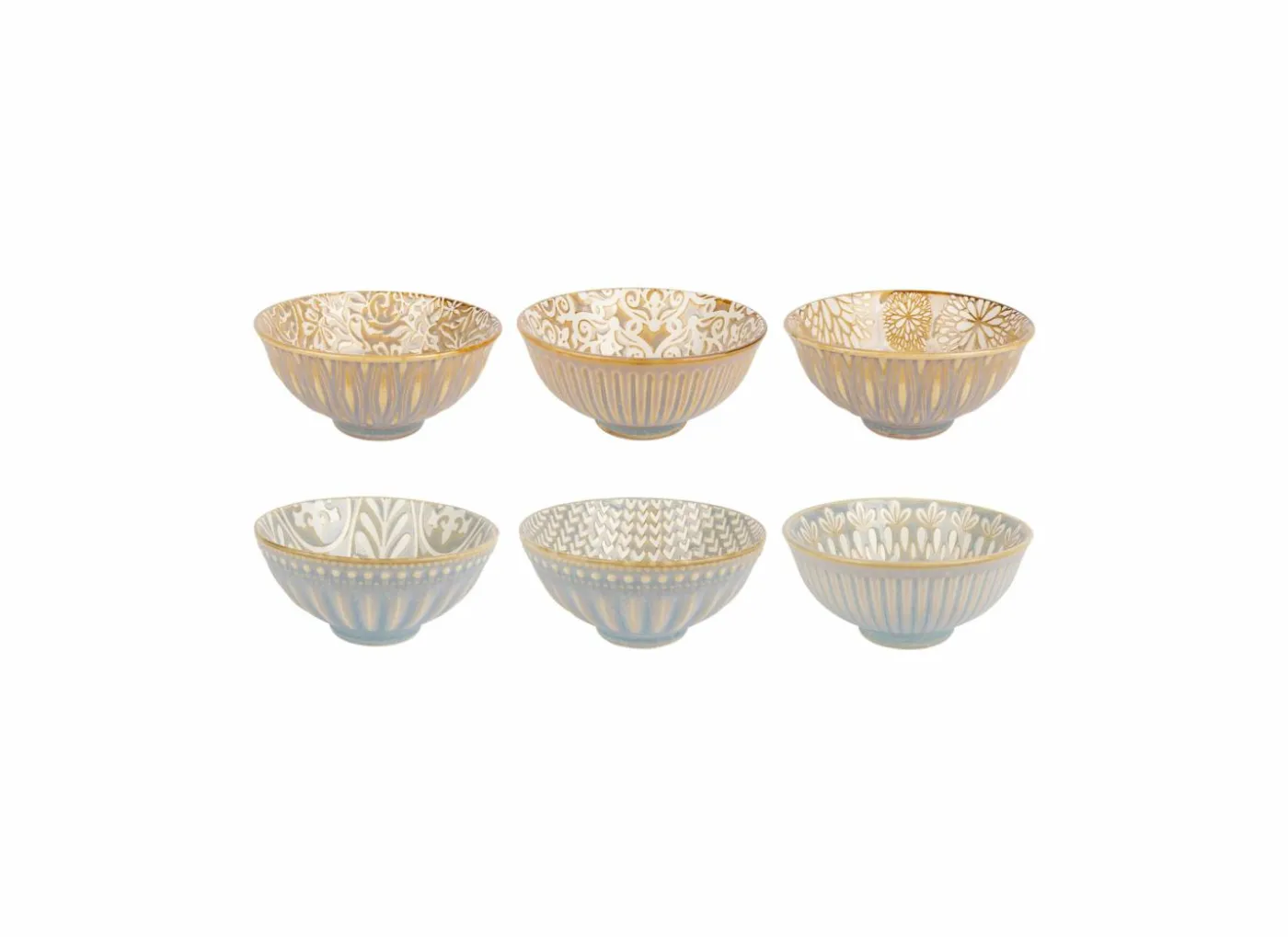 Kom Manilla Ø12cm - porselein - multicolor