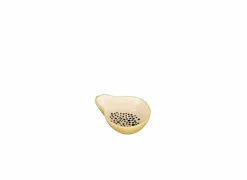 Kom Papaja 18x13,5cm - steen - oranje
