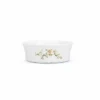 Kom Retro Ø13x5cm - porselein - wit