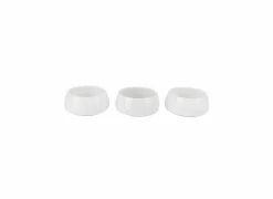 Kom Torres Ø9cm - porselein - wit - set van 3