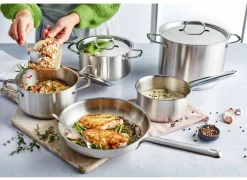 Kookpot Resto 3 Ø14cm 1L - roestvrij staal - Demeyere