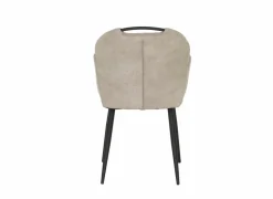 Kuipstoel ST2005 55x60x87,5cm - stof - zand
