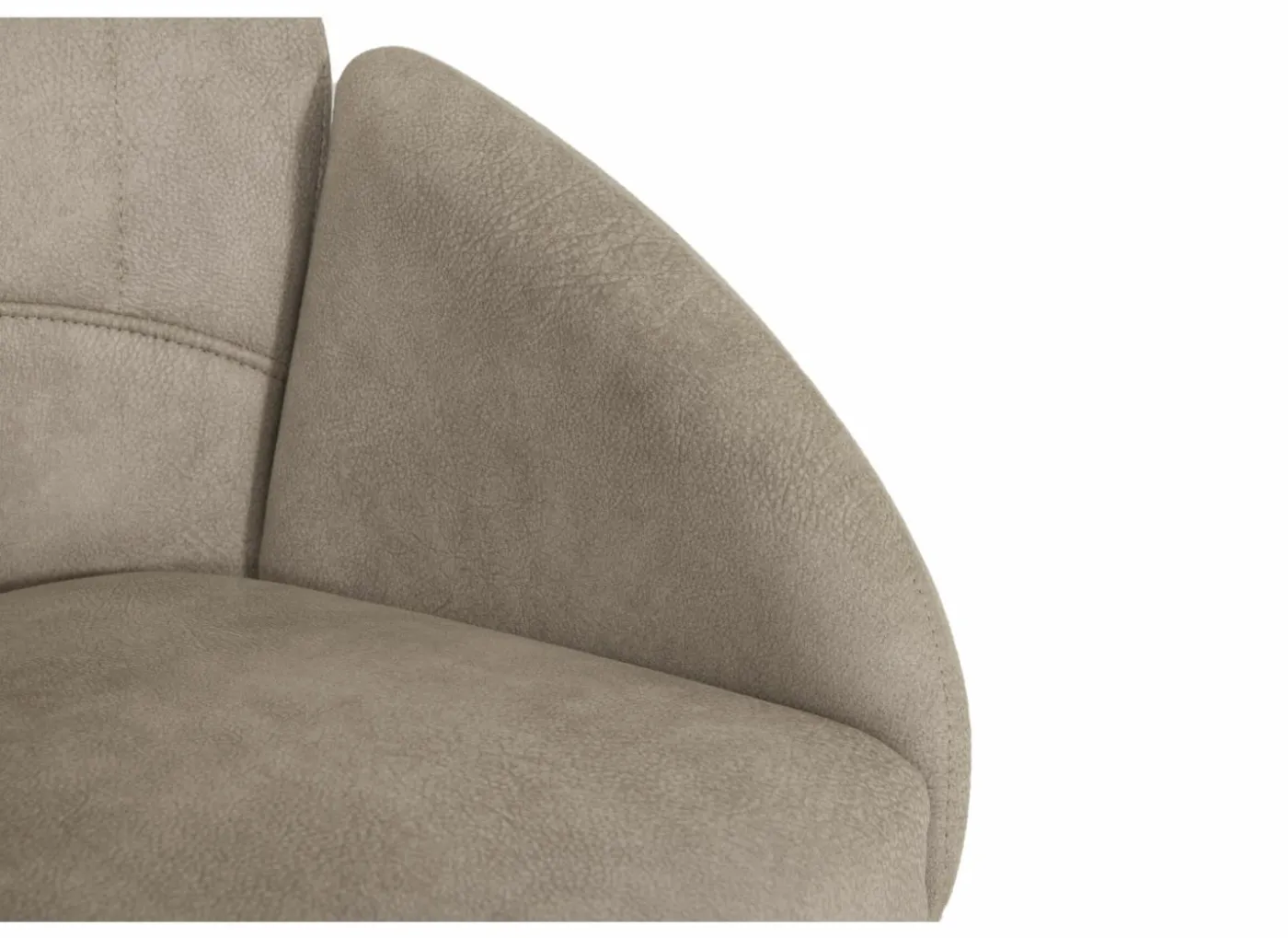 Kuipstoel ST2005 55x60x87,5cm - stof - zand