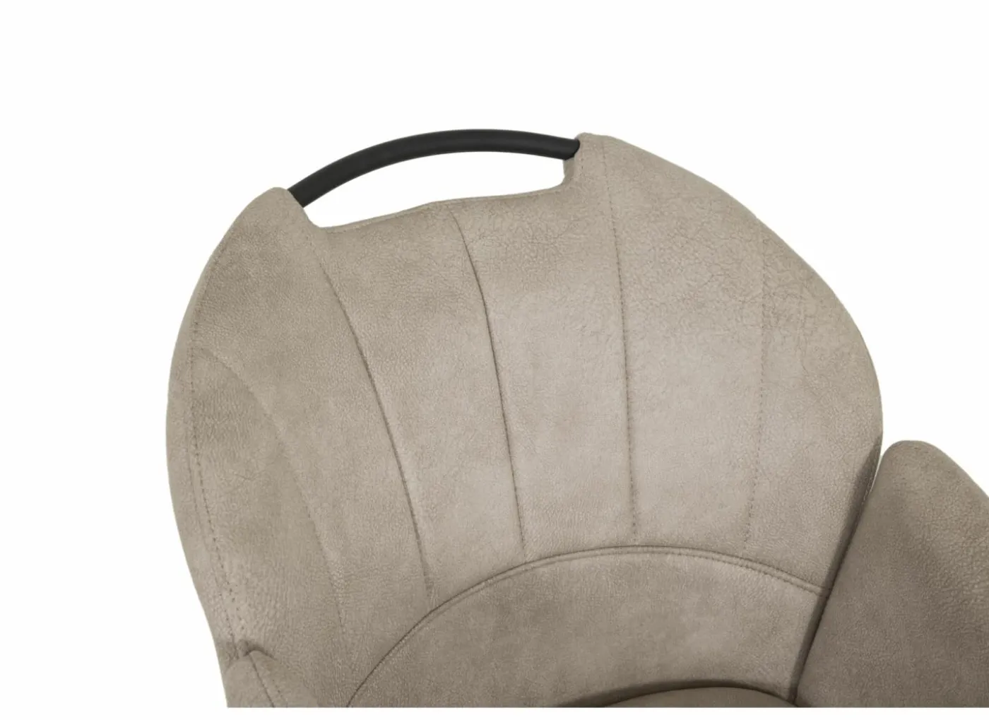 Kuipstoel ST2005 55x60x87,5cm - stof - zand