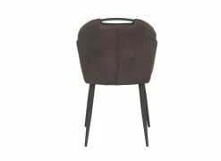 Kuipstoel ST2005  55x60x87,5cm - stof - antraciet