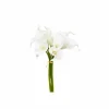 Kunstbloem Arum H38cm boeket van 8