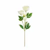 Kunstbloem Pioen H67cm - kunststof - crème
