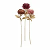 Kunstbloem Pioenroos H76cm - kunststof - multicolor