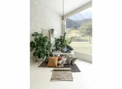 Kussen Damian 45x45cm - stof - dark grey