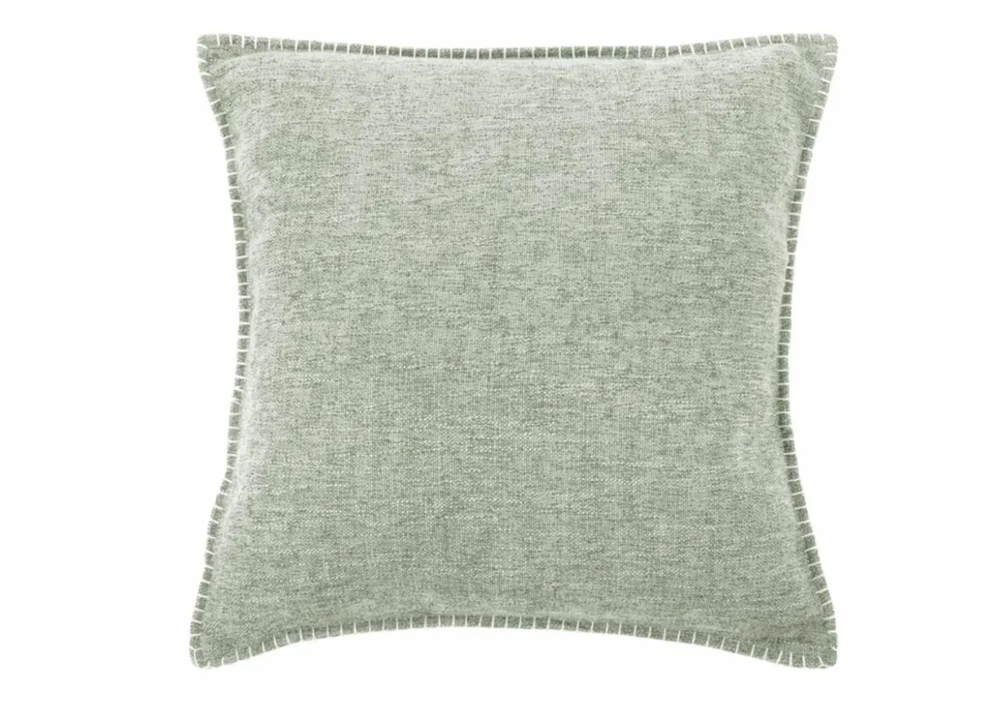 Kussen Damian 45x45cm - stof - sage green