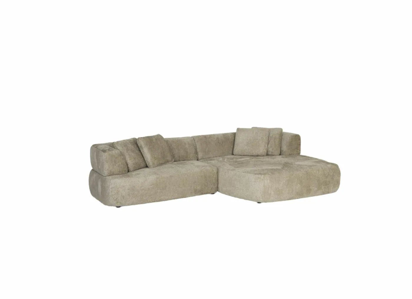 Kussen Eder 45x50cm - stof - taupe
