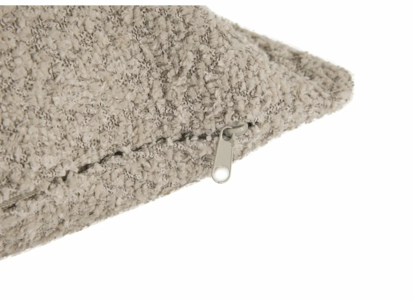 Kussen Erna 100x70cm - stof - creme