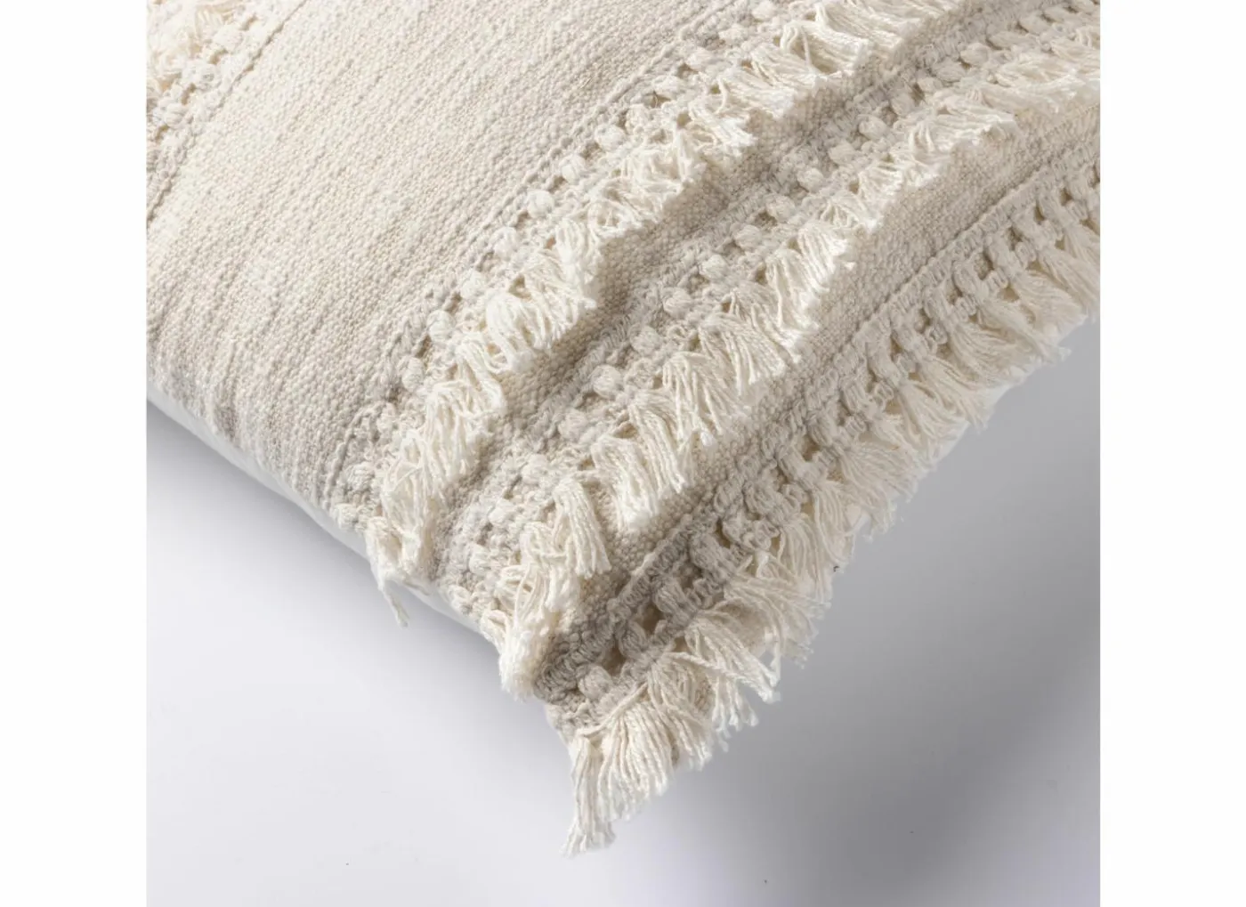 Kussen Fara 45x45cm snow white
