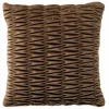 Kussen Halina 43x43cm - stof - coca mocha