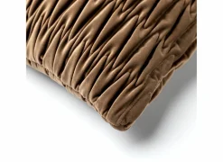 Kussen Halina 43x43cm - stof - coca mocha