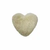 Kussen Hart 40x45cm - stof - bleached sand