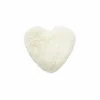 Kussen Hart 40x45cm - stof - snow white