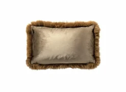 Kussen Julia 50x30cm - stof - otter